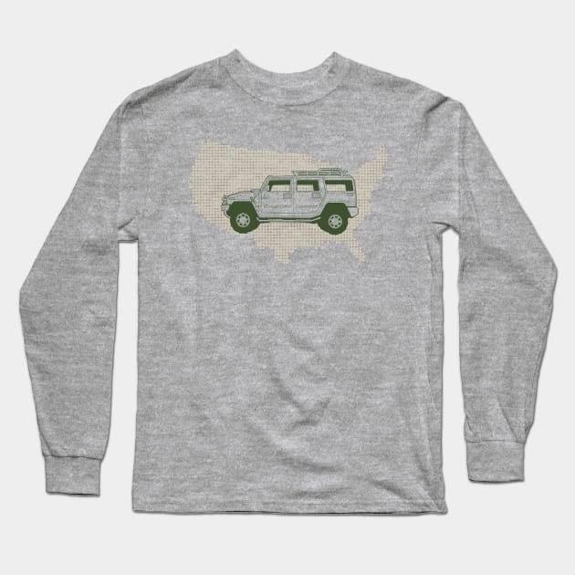 Overland Ultimo 'Merica Long Sleeve T-Shirt by Bluevolksmann